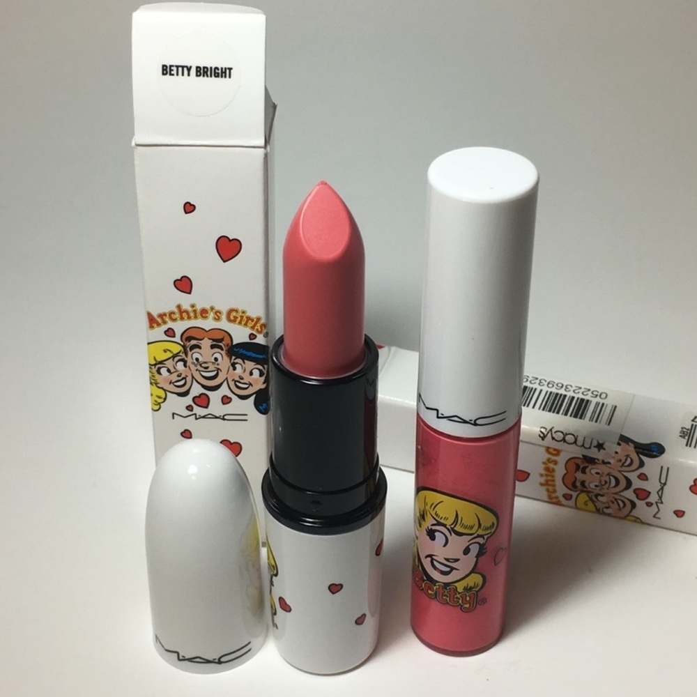 Mac NIB Betty Bright & Kiss and Don't Tell Archies